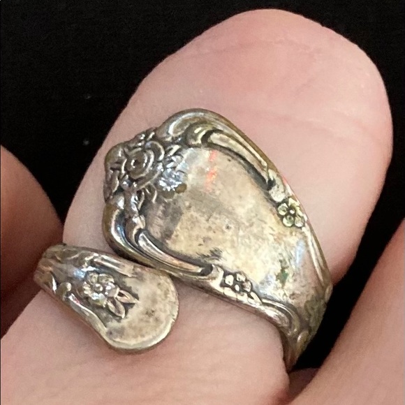 Oneida Jewelry - W A Rogers Oneida LTD Vintage Silver Spoon Ring
